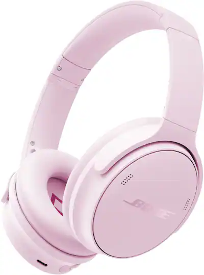 Bose QuietComfort Wireless Noise Cancelling Over the Ear Bluetooth Headphones Petal Pink 884367-1500 - Best Buy Bose QuietComfort Wireless Noise Cancelling Over the Ear Bluetooth Headphones Petal Pink 884367-1500 - Best Buy