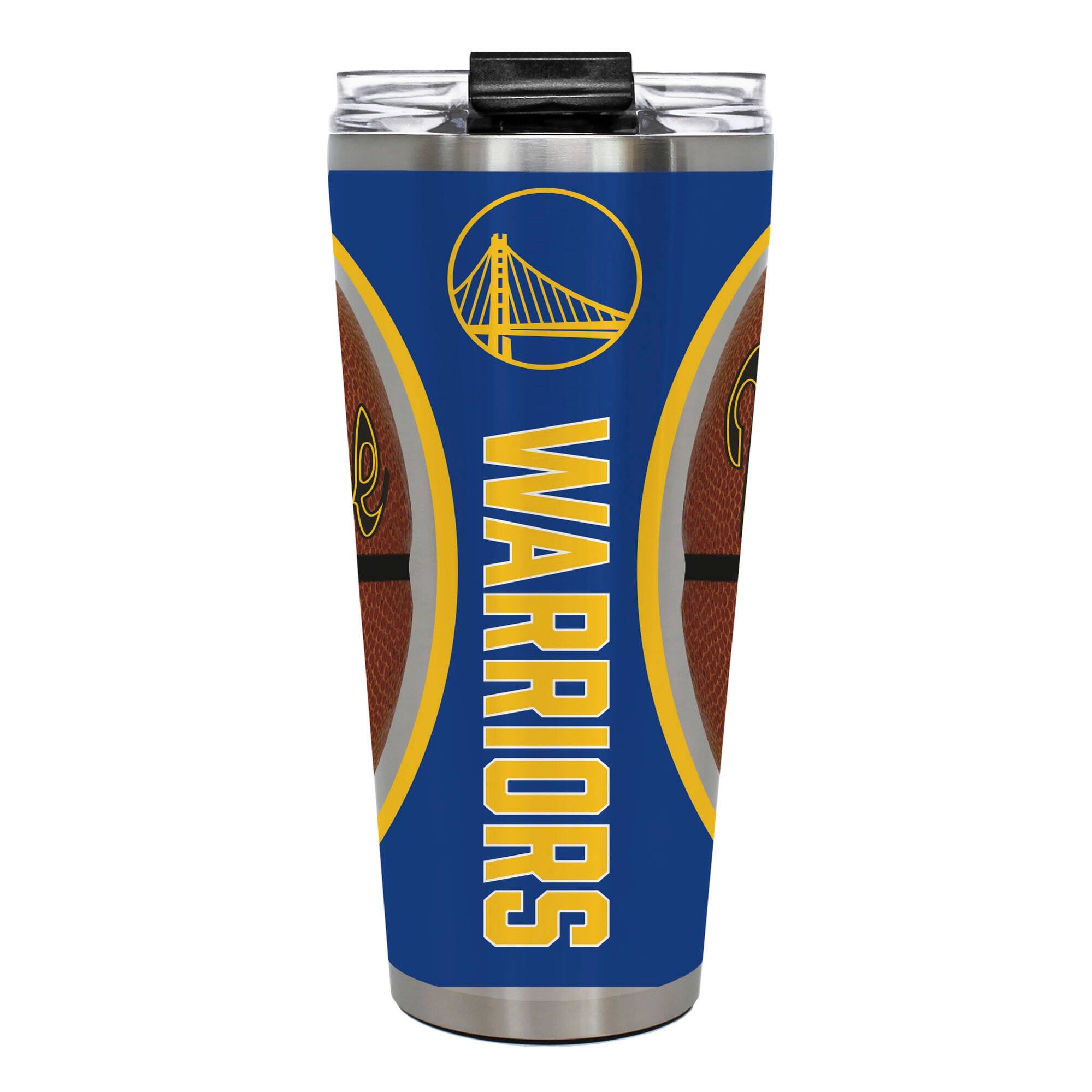 Great American Products - Golden State Warriors 32oz. Big Slim Game Ball Travel Tumbler - Brown price history on PriceWatchPro