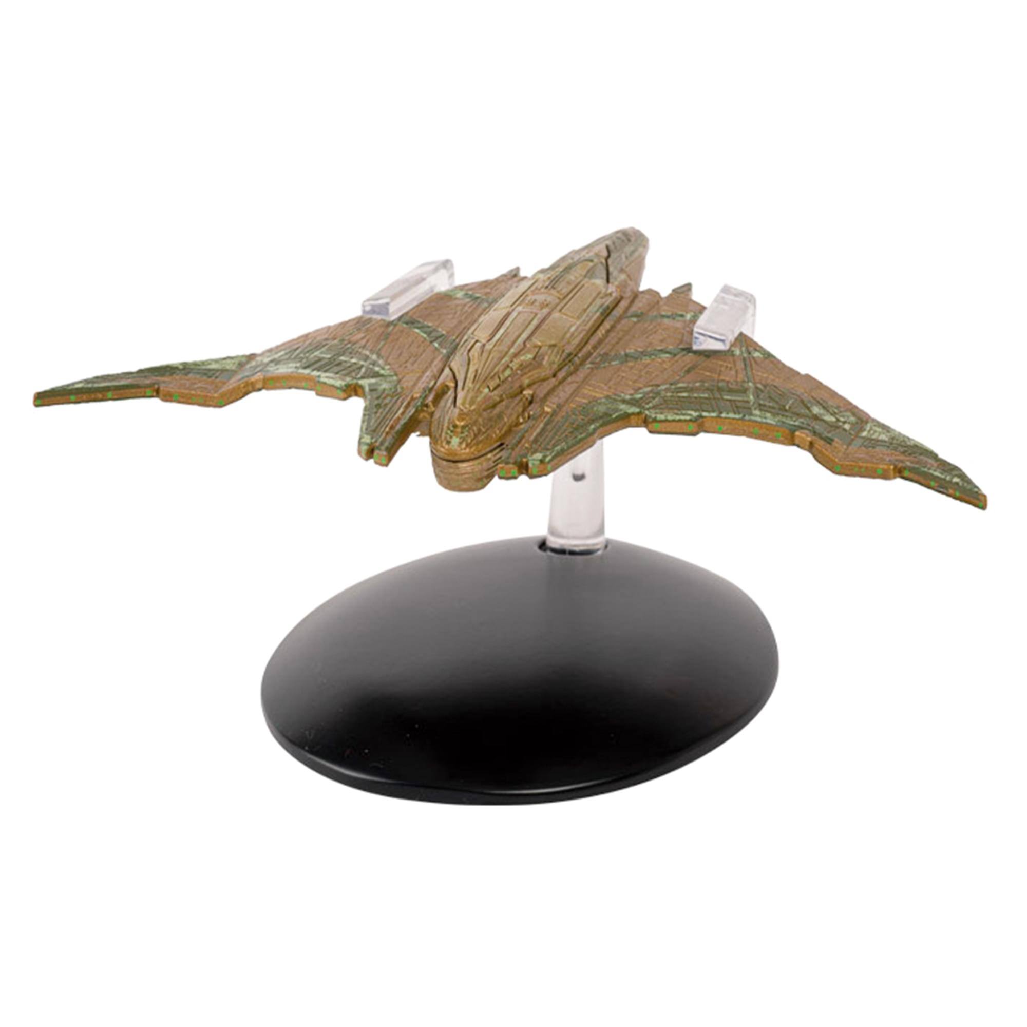 Alt View 10. Eaglemoss - Eaglemoss Star Trek Picard Ship Replica | Romulan Flagship - Brown.