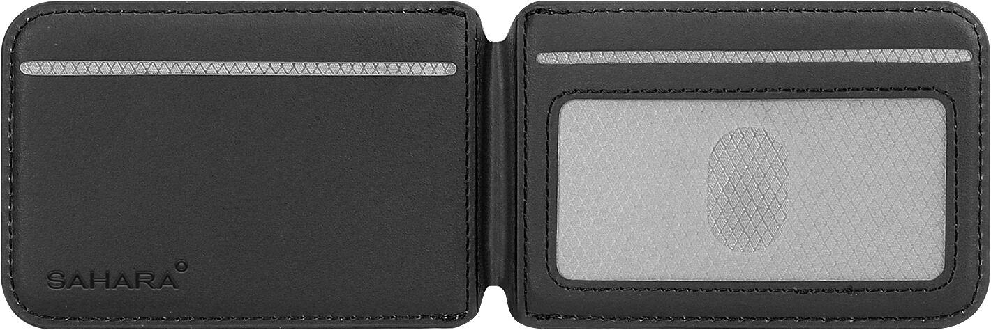 Alt View 14. SaharaCase - Venture Series Wallet Case for Samsung Galaxy A36 5G - Clear/Scorpion Black.