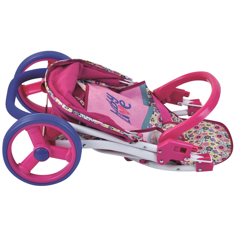 Angle View: Baby Alive - Lifestyle Stroller - Multicolor