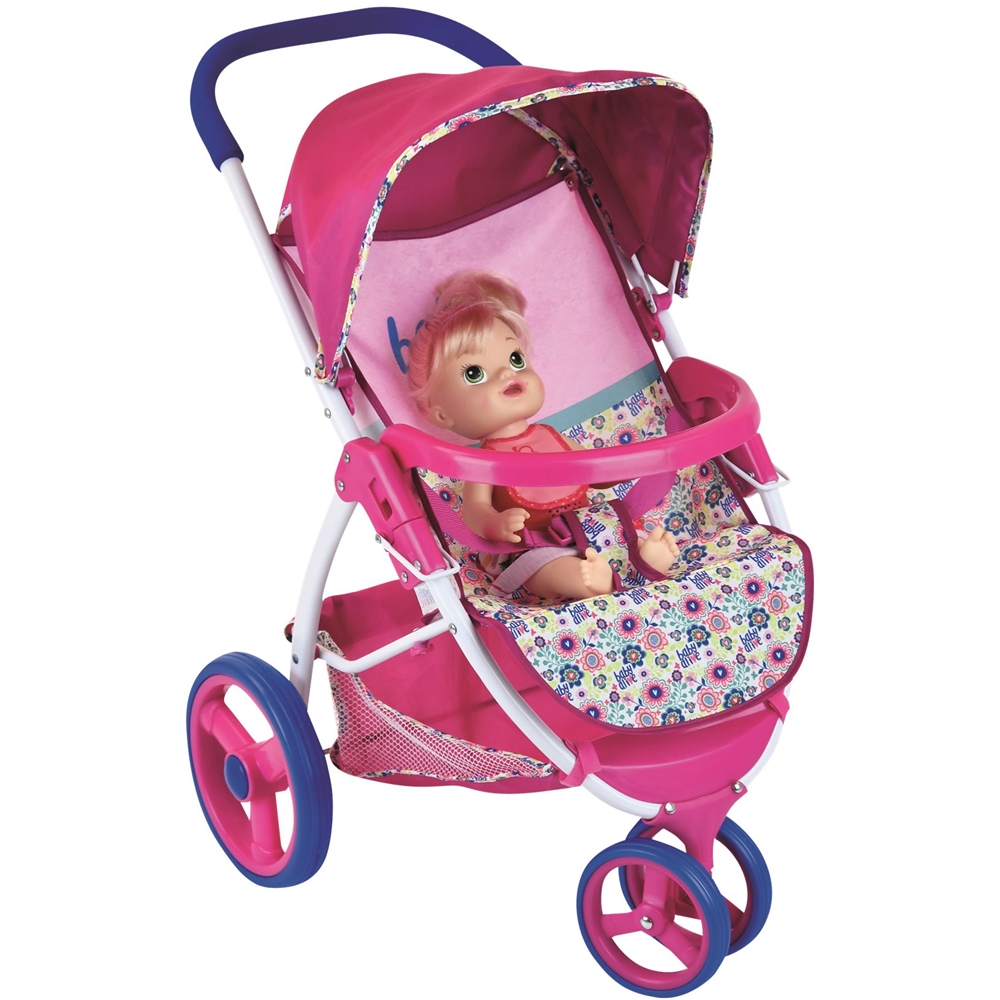 Left View: Baby Alive - Lifestyle Stroller - Multicolor