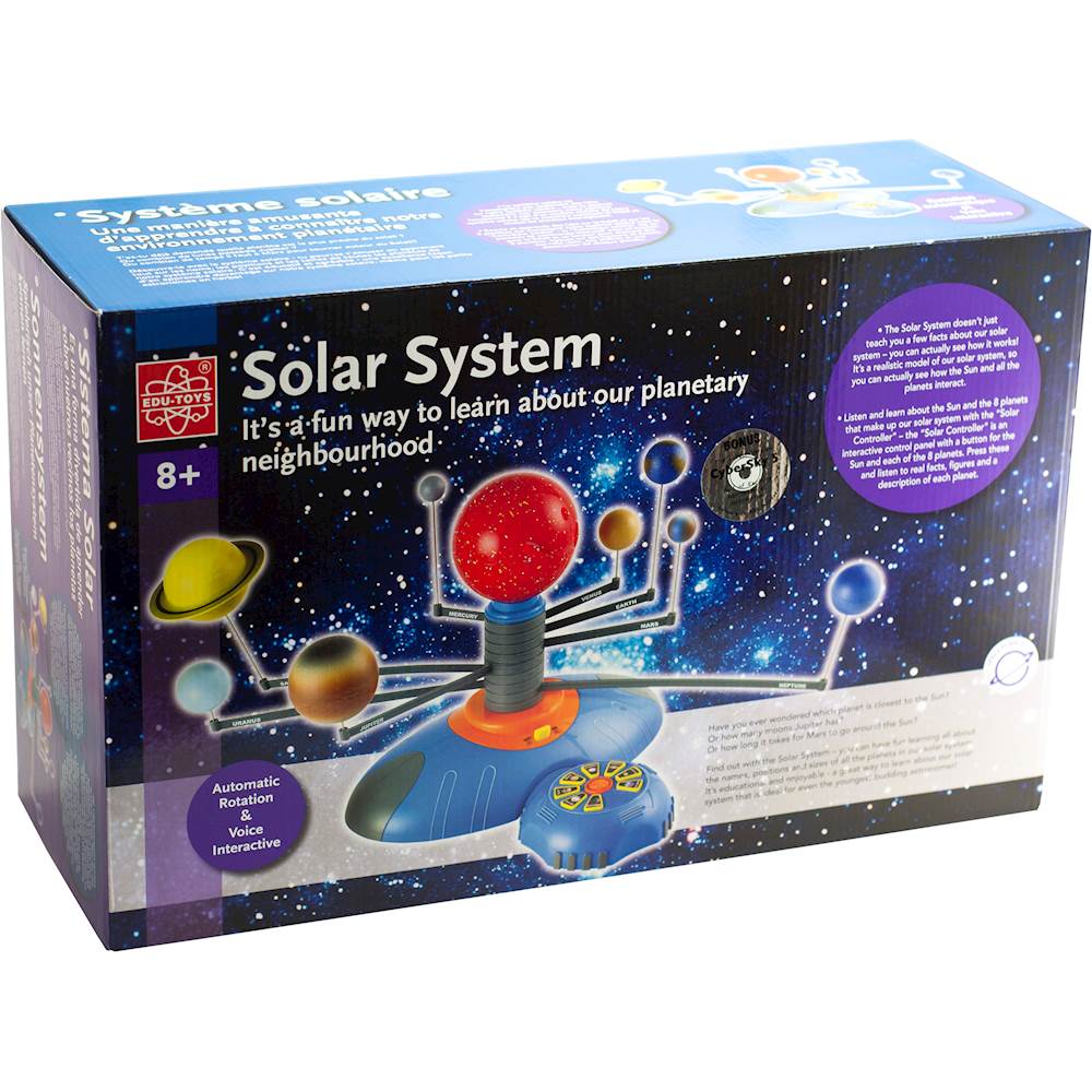 multi colored solar system sun