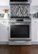 Alt View Zoom 19. Samsung - 5.8 cu. ft. Slide-in Gas Chef Collection Range with True Convection - Stainless steel.