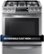 Alt View Zoom 2. Samsung - 5.8 cu. ft. Slide-in Gas Chef Collection Range with True Convection - Stainless steel.