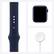 Alt View 15. Apple - Apple Watch Series 6 (GPS + Cellular) 40mm Blue Aluminum Case with Deep Navy Sport Band - Blue.