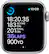 Alt View 13. Apple - Apple Watch Series 6 (GPS + Cellular) 40mm Silver Stainless Steel Case with White Sport Band - Silver.