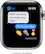 Alt View 14. Apple - Apple Watch Series 6 (GPS + Cellular) 40mm Silver Stainless Steel Case with Silver Milanese Loop - Silver.