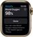 Alt View 12. Apple - Apple Watch Series 6 (GPS + Cellular) 40mm Gold Stainless Steel Case with Cyprus Green Sport Band.