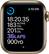 Alt View 13. Apple - Apple Watch Series 6 (GPS + Cellular) 40mm Gold Stainless Steel Case with Cyprus Green Sport Band.