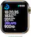 Alt View 13. Apple - Apple Watch Series 6 (GPS + Cellular) 40mm Gold Stainless Steel Case with Gold Milanese Loop.