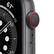 Alt View 11. Apple - Apple Watch Series 6 (GPS + Cellular) 44mm Space Gray Aluminum Case with Black Sport Band - Space Gray.