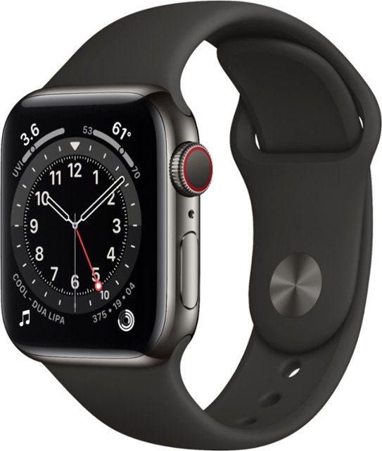 Apple Watch Series 6 (GPS + Cellular) 40mm Graphite Stainless Steel