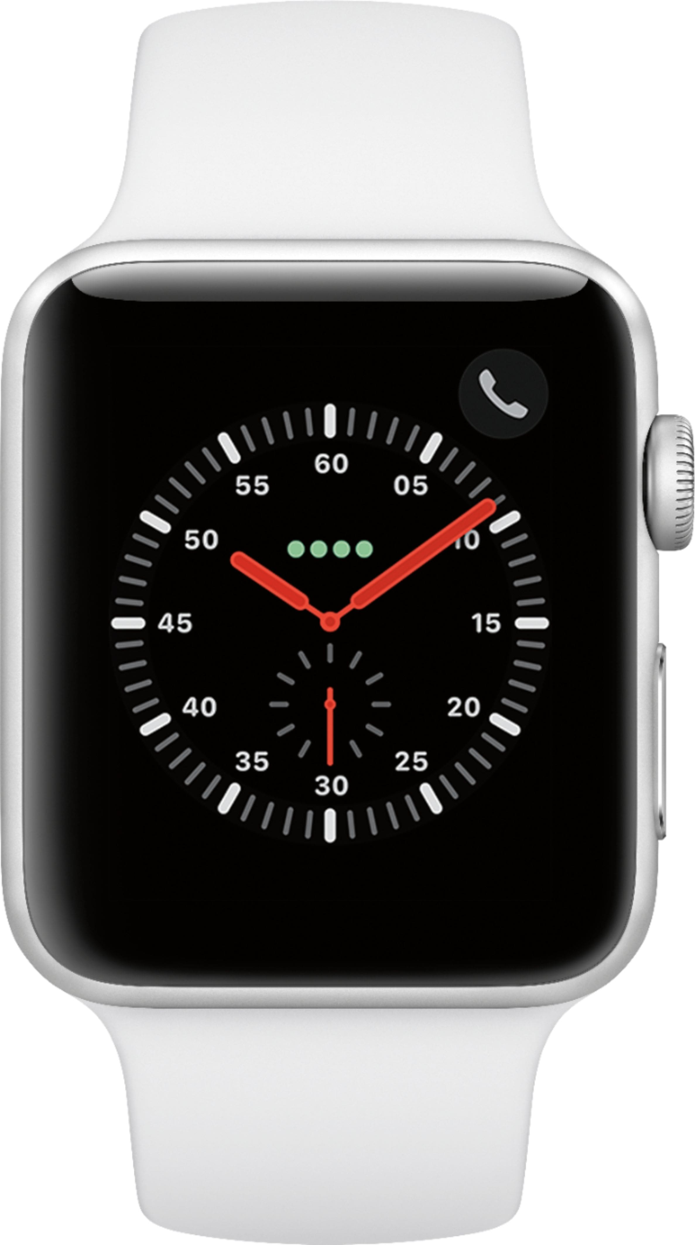 Best Buy Apple Watch Series 3 GPS Cellular 42mm Silver