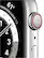 Alt View 11. Apple - Apple Watch Series 6 (GPS + Cellular) 44mm Silver Stainless Steel Case with Silver Milanese Loop - Silver.