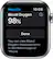 Alt View 12. Apple - Apple Watch Series 6 (GPS + Cellular) 44mm Silver Stainless Steel Case with Silver Milanese Loop - Silver.