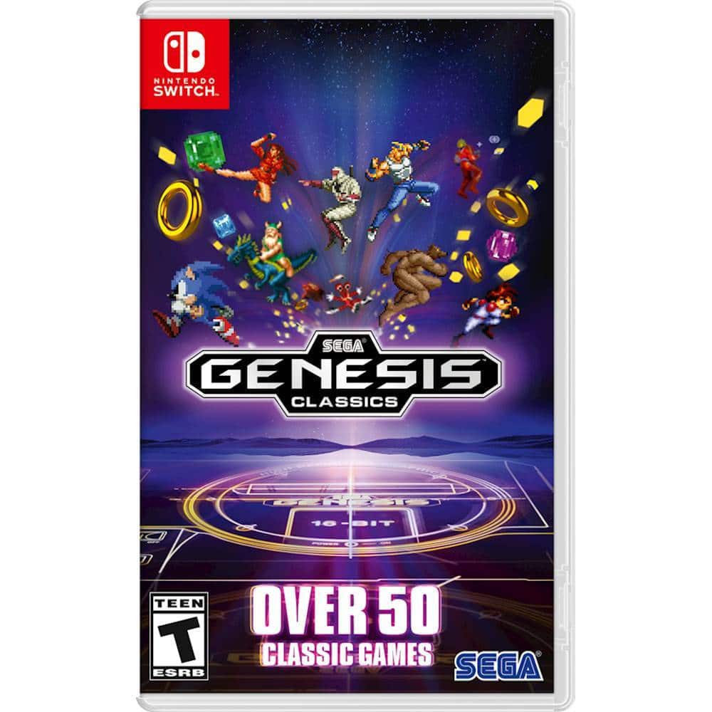 Front. SEGA - Genesis Classics.