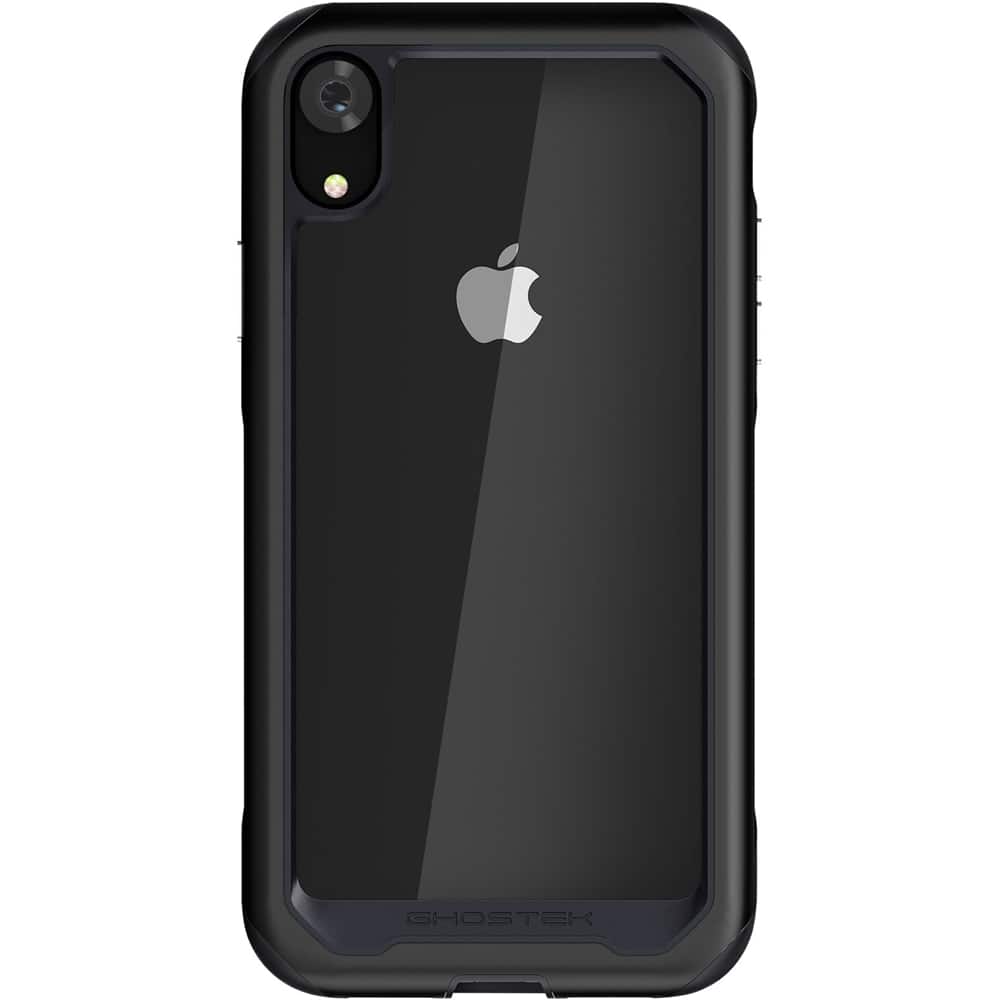 atomic slim 2 case for apple iphone xr - black/transparent atomic slim 2 case for apple iphone xr - black/transparent