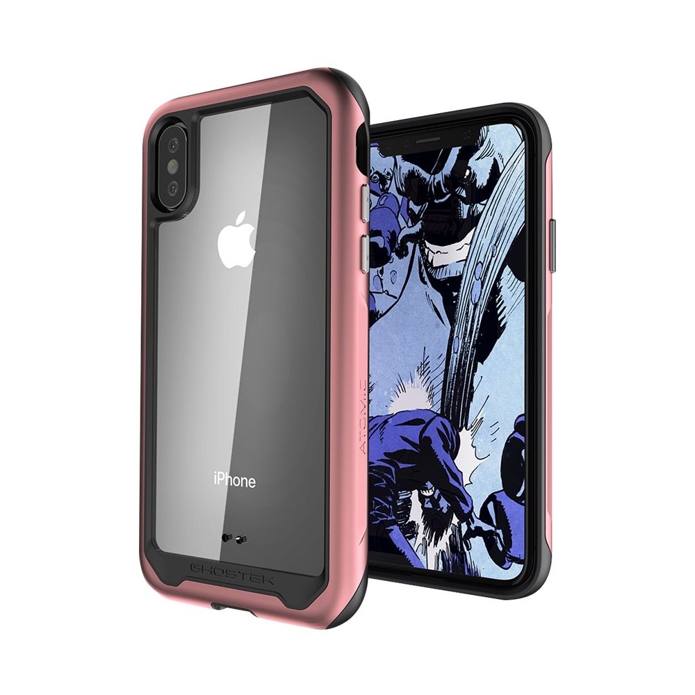 atomic slim 2 case for apple iphone xs - pink