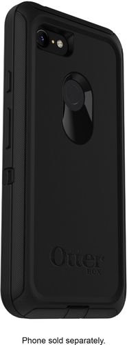 OtterBox - Defender Series Case for Google Pixel 3 XL Cell Phones - Black was $59.99 now $32.99 (45.0% off)