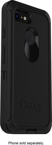 OtterBox - Defender Series Case for Google Pixel 3 Cell Phones - Black was $59.99 now $32.99 (45.0% off)