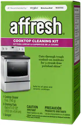 Front. Affresh - Cooktop Cleaning Kit.
