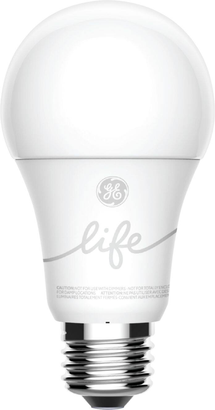 Alt View 11. C by GE - A19 Bluetooth Smart LED Light Bulb with Google Assistant/Alexa/HomeKit - White Only.