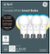 Alt View Zoom 11. C by GE - A19 Bluetooth Smart LED Light Bulb with Google Assistant/Alexa/HomeKit (4-Pack) - Adjustable White.