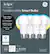 Alt View 11. C by GE - A19 Bluetooth Smart LED Light Bulb with Google Assistant/Alexa/HomeKit (4-Pack) - Adjustable White.