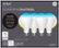 Alt View Zoom 11. C by GE - BR30 Bluetooth Smart LED Floodlight Bulb with Google Assistant/Alexa/HomeKit (4-Pack) - Adjustable White.