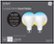 Alt View Zoom 12. C by GE - BR30 Bluetooth Smart LED Floodlight Bulb with Google Assistant/Alexa/HomeKit (2-Pack) - Adjustable White.