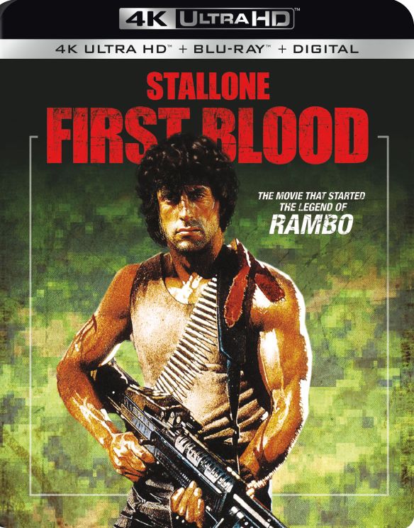  Rambo: First Blood [Includes Digital Copy] [4K Ultra HD Blu-ray/Blu-ray] [1982]