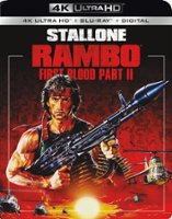 Rambo: First Blood Part II [Includes Digital Copy] [4K Ultra HD Blu-ray/Blu-ray] [1985] - Front_Original