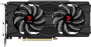 PNY - XLR8 Gaming NVIDIA GeForce RTX 2070 Overclocked Edition 8GB GDDR6 PCI Express 3.0 Graphics Card - Black/Red - Front_Zoom