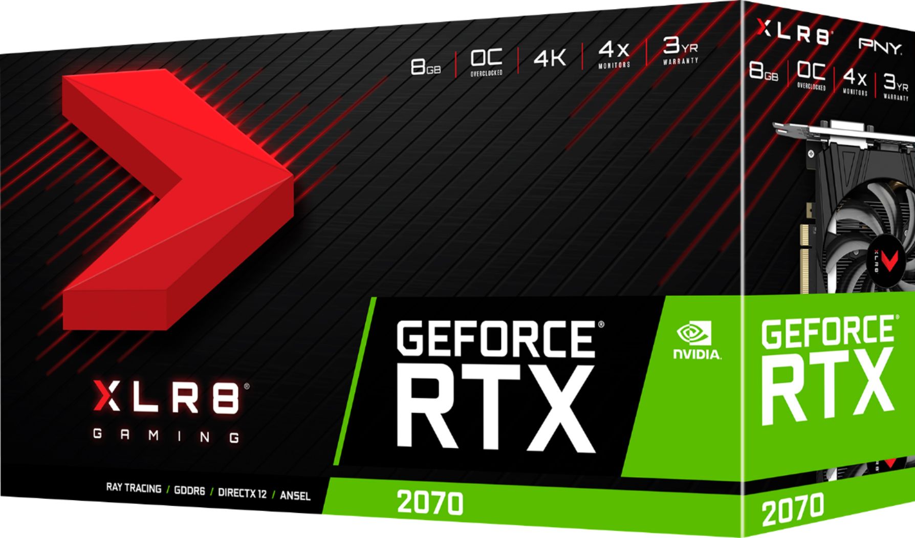 Best Buy: PNY XLR8 Gaming NVIDIA GeForce RTX 2070 Overclocked 