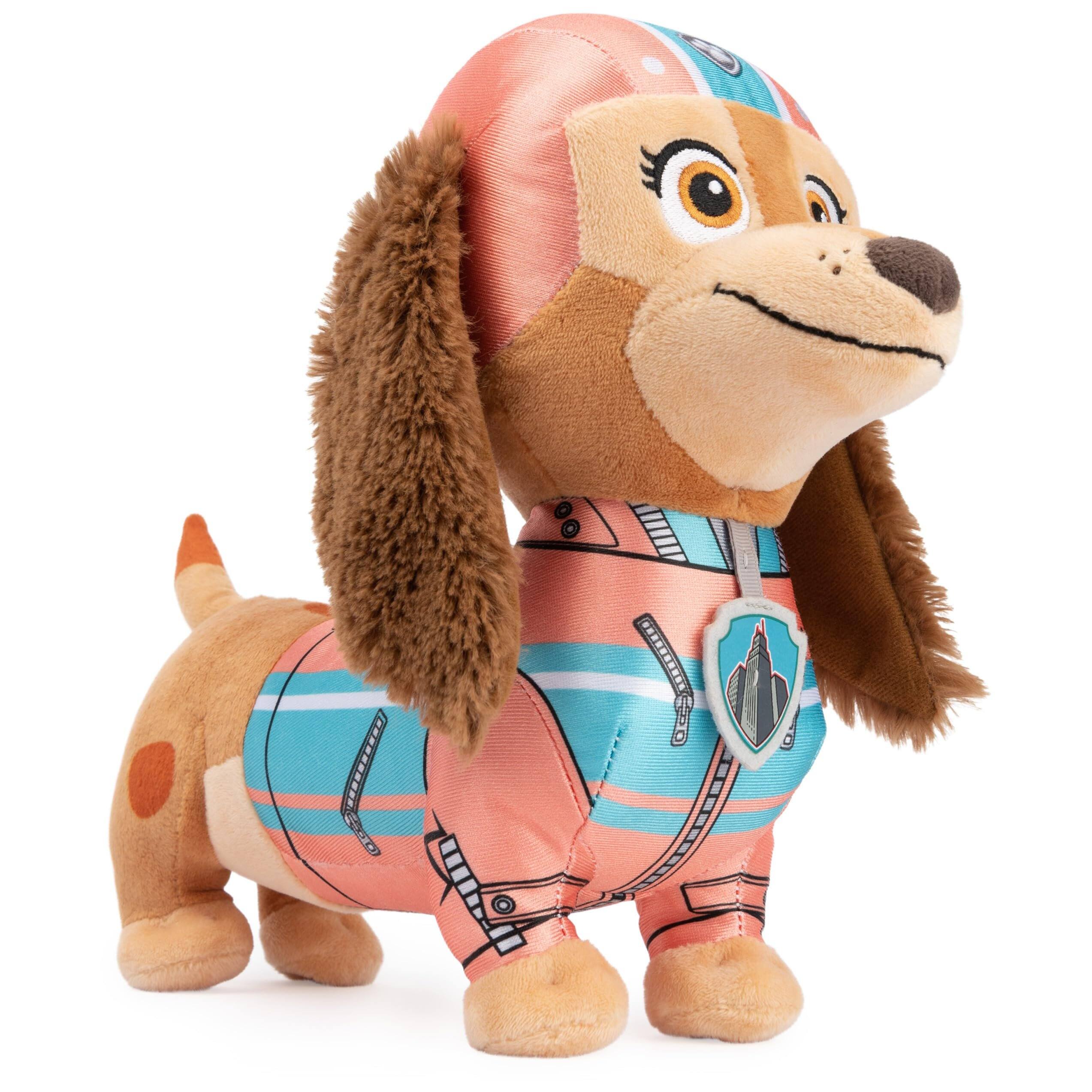 Alt View 2. Gund - GUND PAW Patrol Liberty 12-Inch Plush Standing Stuffed Animal Heroic Pose Dog Toy for Kids Ages 3+ - Multicolour.