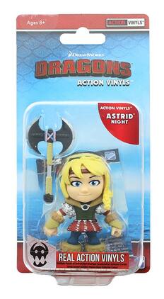The Loyal Subjects - How To Train Your Dragon 3.25" Action Vinyl: Astrid (Night) - Blue