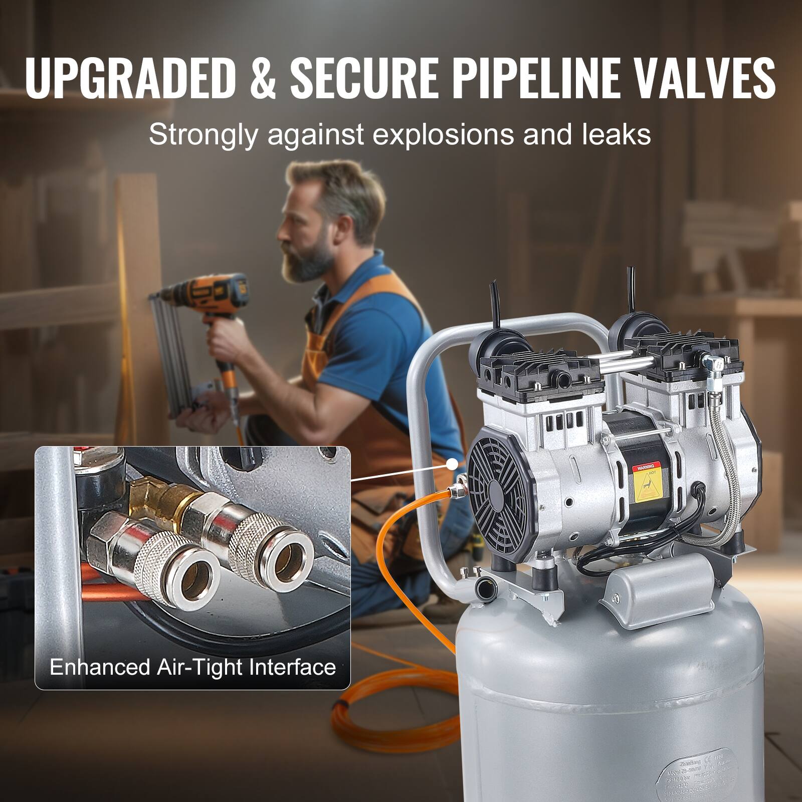 UPGRADED & SECURE PIPELINE VALVES  
Strongly against explosions and leaks  

Enhanced Air-Tight Interface