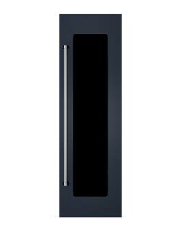 24"W. Integrated Wine Cooler Door Panel for Viking Model FDWCIC7240R - Right Hinge - Slate Blue