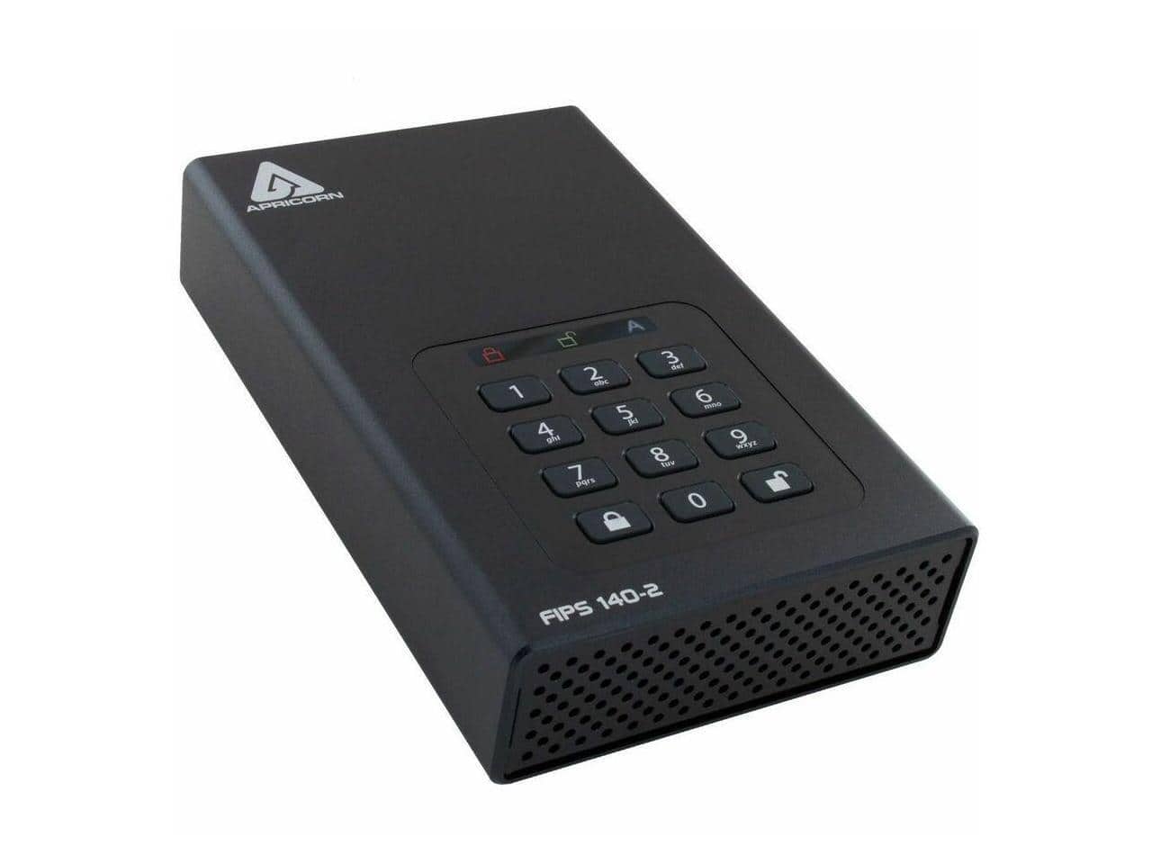 Apricorn - Aegis Padlock DT 24 TB Desktop External Hard Drive - 3.5" - TAA Compliant (ADT-3PL256F-24TB) - Unknown