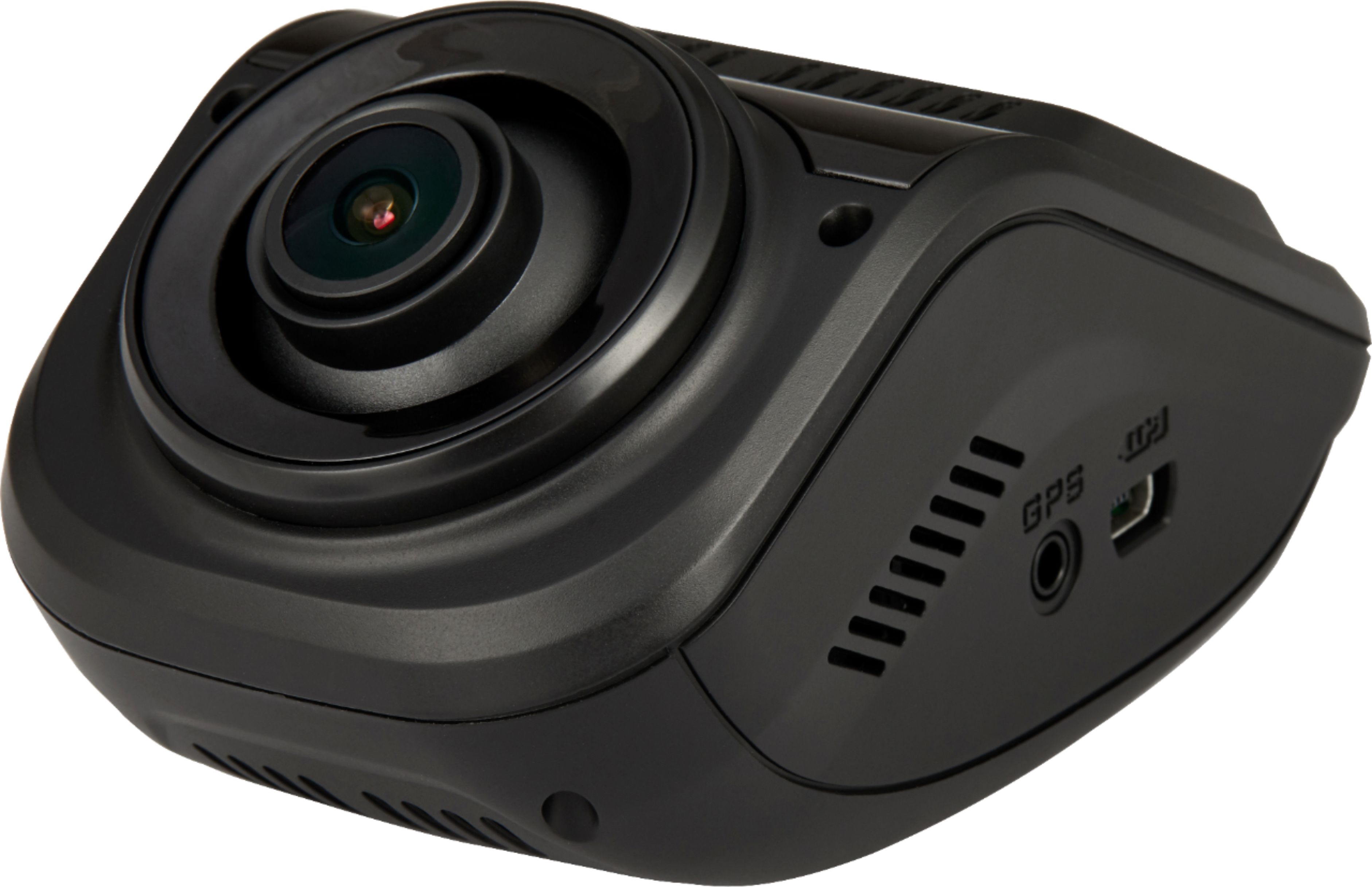 Left View: ESCORT M1 DASH CAM - Companion Dash Cam to your Escort Radar Detector. Video/audio Clip Saving, Editing & Sharing