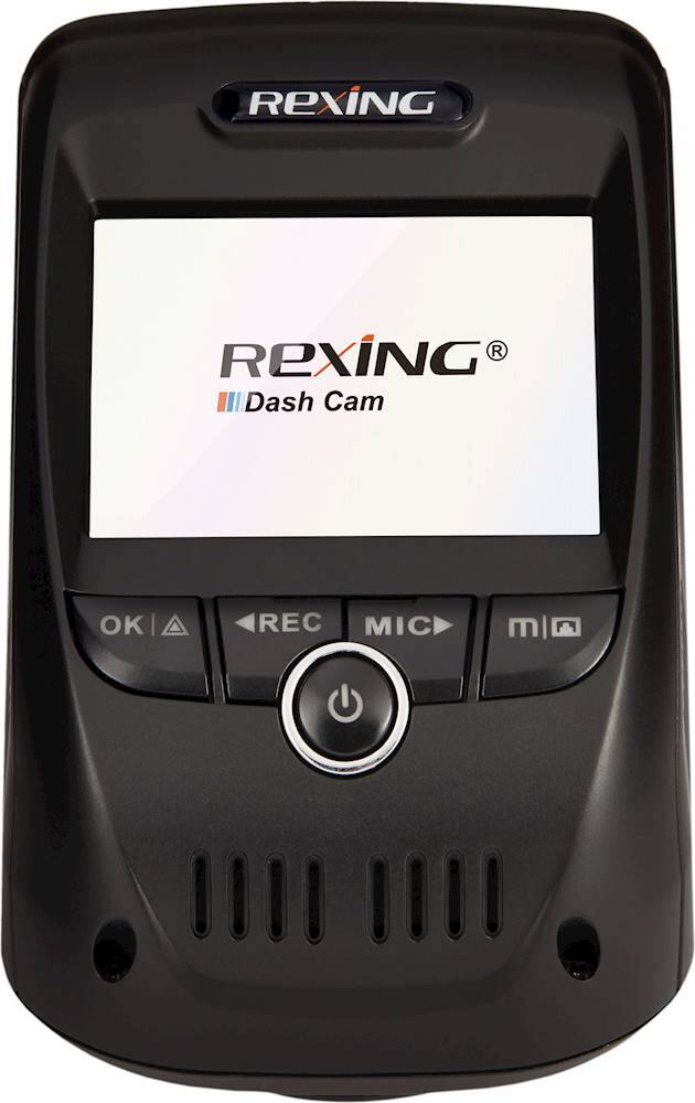 Alt View 16. Rexing - V1P Pro Front and Rear Camera Dash Cam - Black.