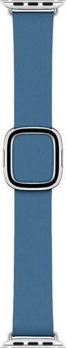 Leather Modern Buckle for Apple Watch™ 40mm - Medium - Cape Cod Blue-Angle_Standard 