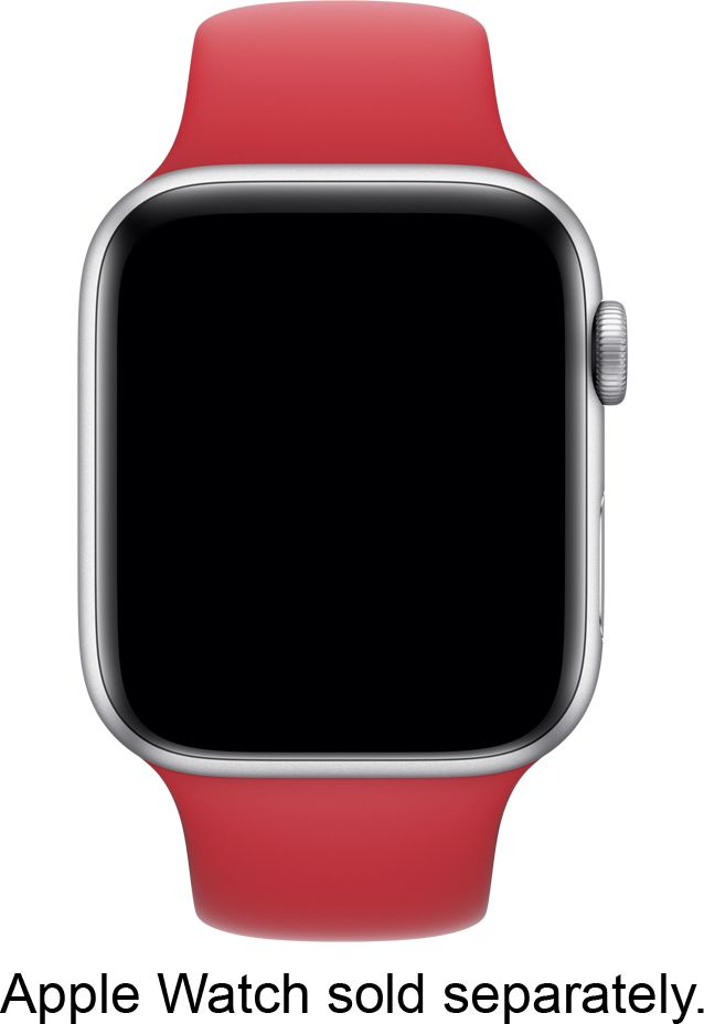 Best Buy: Sport Band for Apple Watch™ 44mm S/M & M/L (PRODUCT)RED MU9N2AM/A