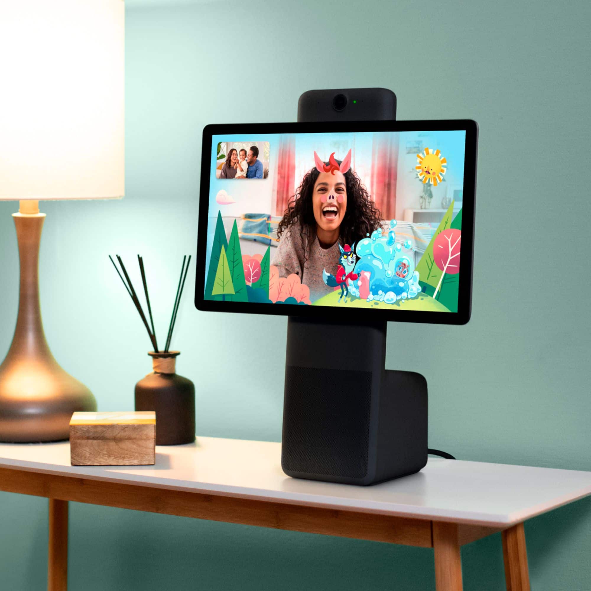 Alt View 11. Facebook - Portal Plus Smart Video Calling 15.6" Display with Alexa.