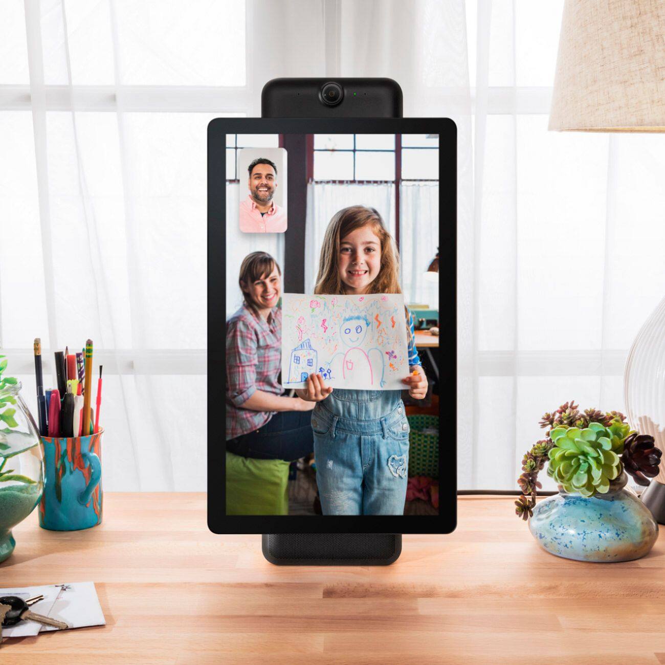 Alt View 15. Facebook - Portal Plus Smart Video Calling 15.6" Display with Alexa.