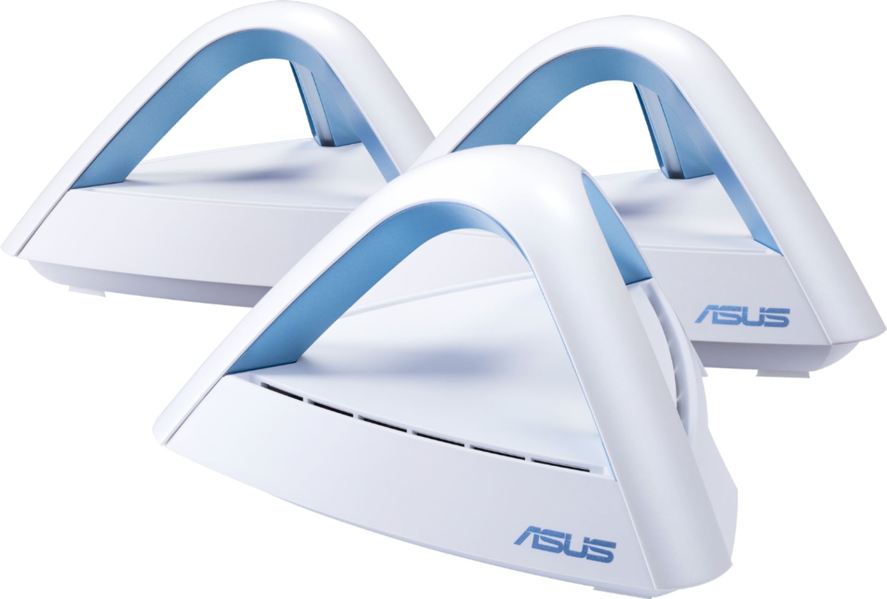 ASUS - Wireless-AC1750 Dual-Band Mesh Wi-Fi Router - Blue/White