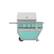 Angle. Hestan - Deluxe Gas Grill - Bora Bora.