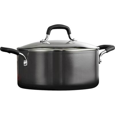 Tramontina - Gourmet 5-Quart Dutch Oven - Charcoal Gray
