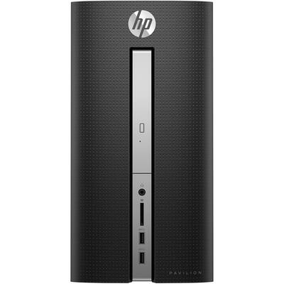 HP - Factory Refurbished Pavilion Desktop - AMD A12-Series - 8GB Memory - 2TB Hard Drive - Black